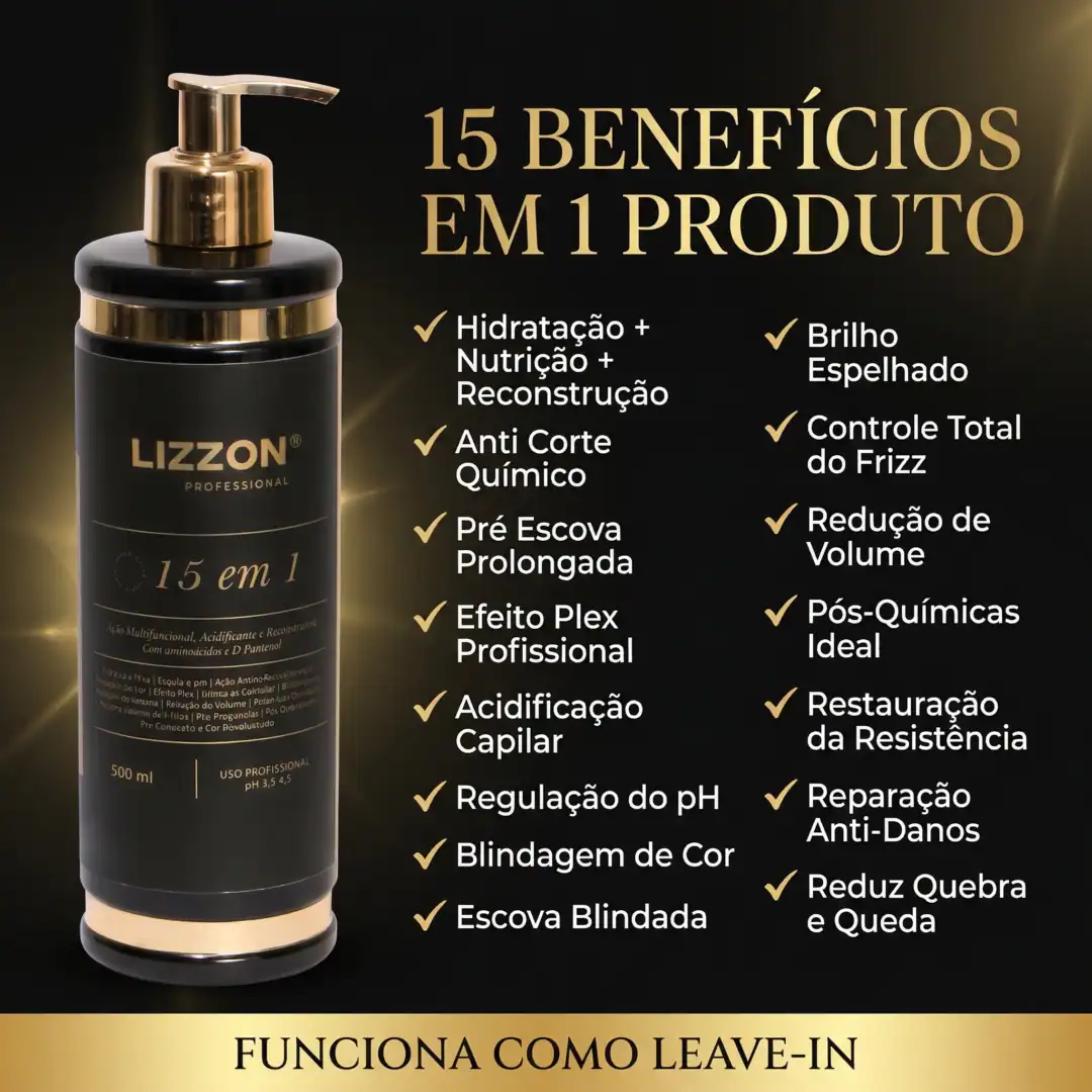 15 em 1 Lizzon 500ml