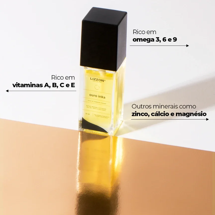 ouro inka - finalizador serum lizzon professional