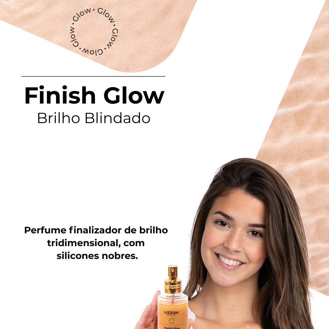 Finish Glow - Perfume e Spray de Brilho (Combo 3 unidades)