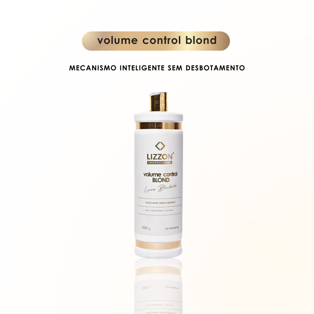 Volume Control Blond: Loiro Blindado