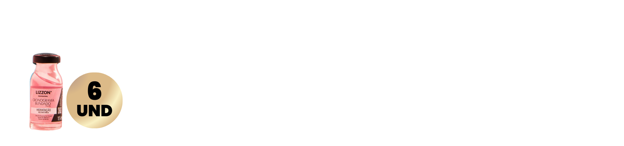 Um pequeno frasco rosa com o rótulo 