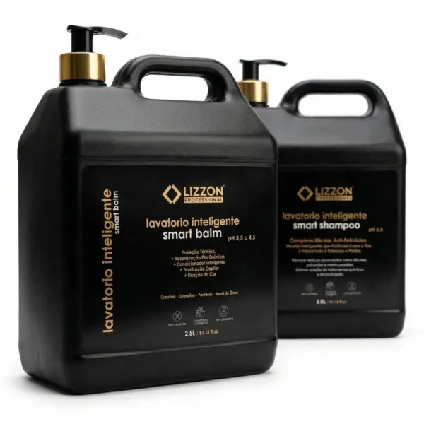 Kit Lavatório Inteligente Coiffeur (Smart Balm 5 em 1 + Smart Shampoo)