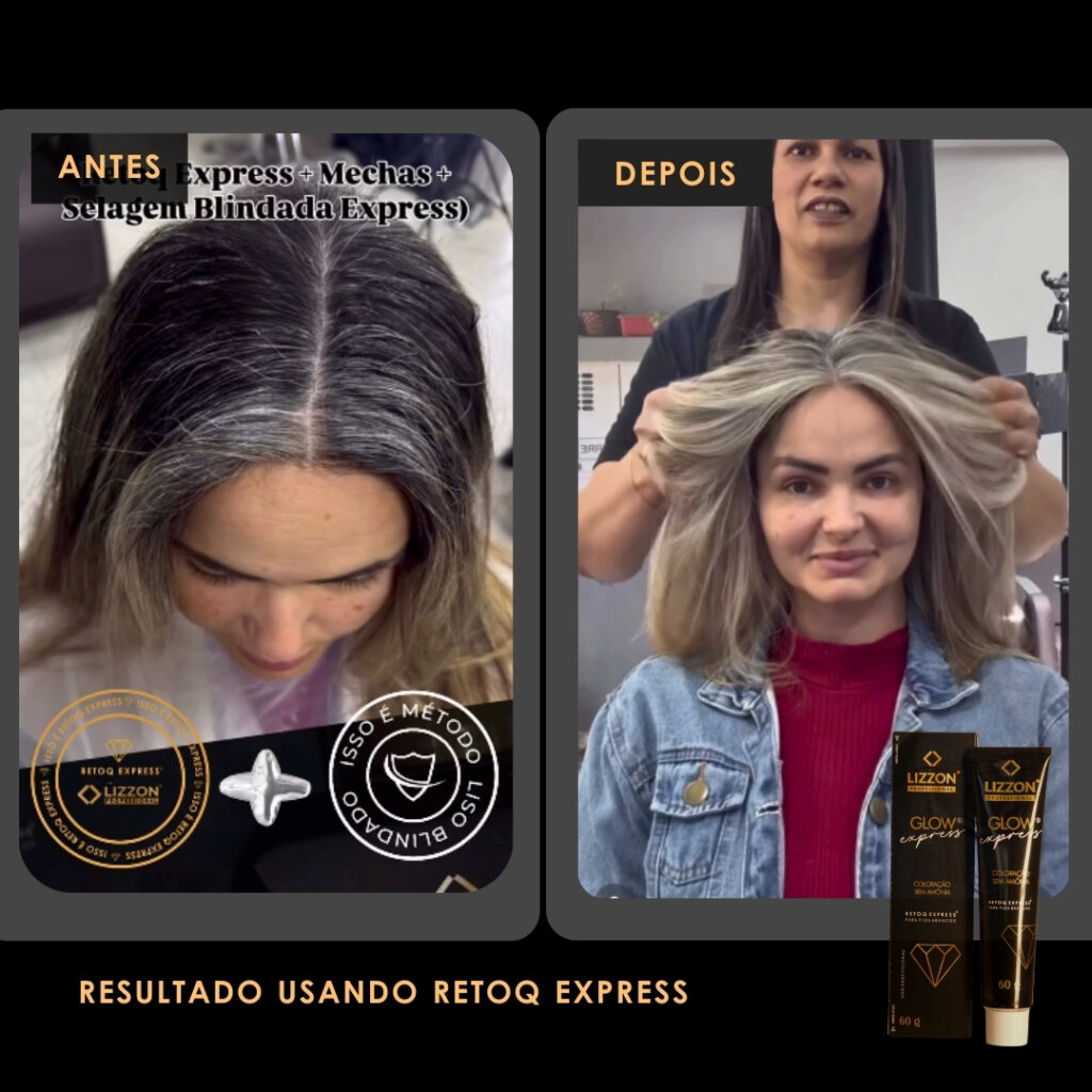 Retoq Glow Express – Tons Claros (do 6 ao 10)