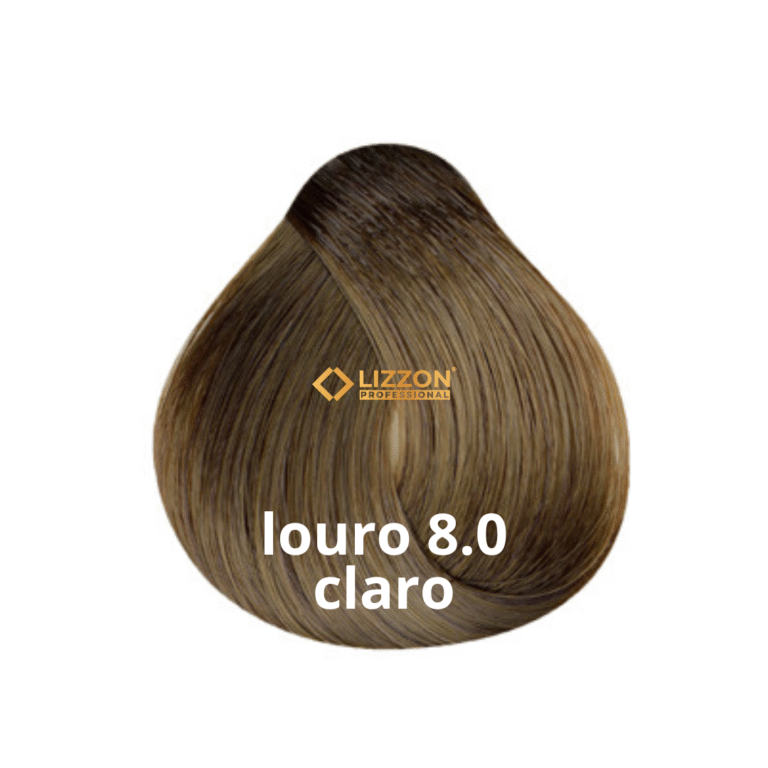 Uma amostra de cor de cabelo rotulada como 