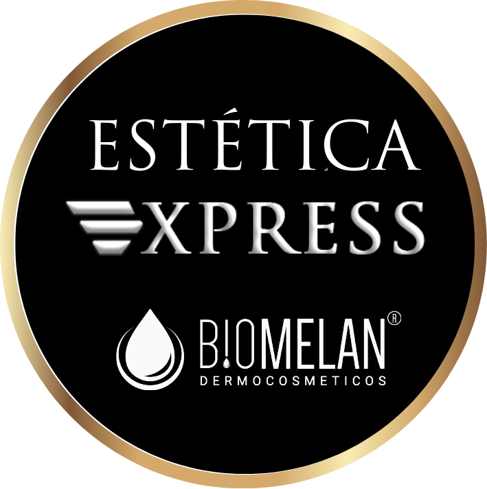 Um logotipo circular preto com uma borda dourada apresenta o texto 