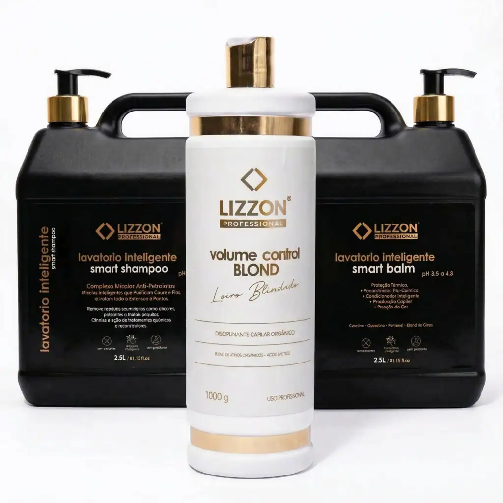 Kit Lavatorio Inteligente + Liso Blindado Blond
