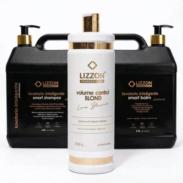 Kit Lavatorio Inteligente + Liso Blindado Blond