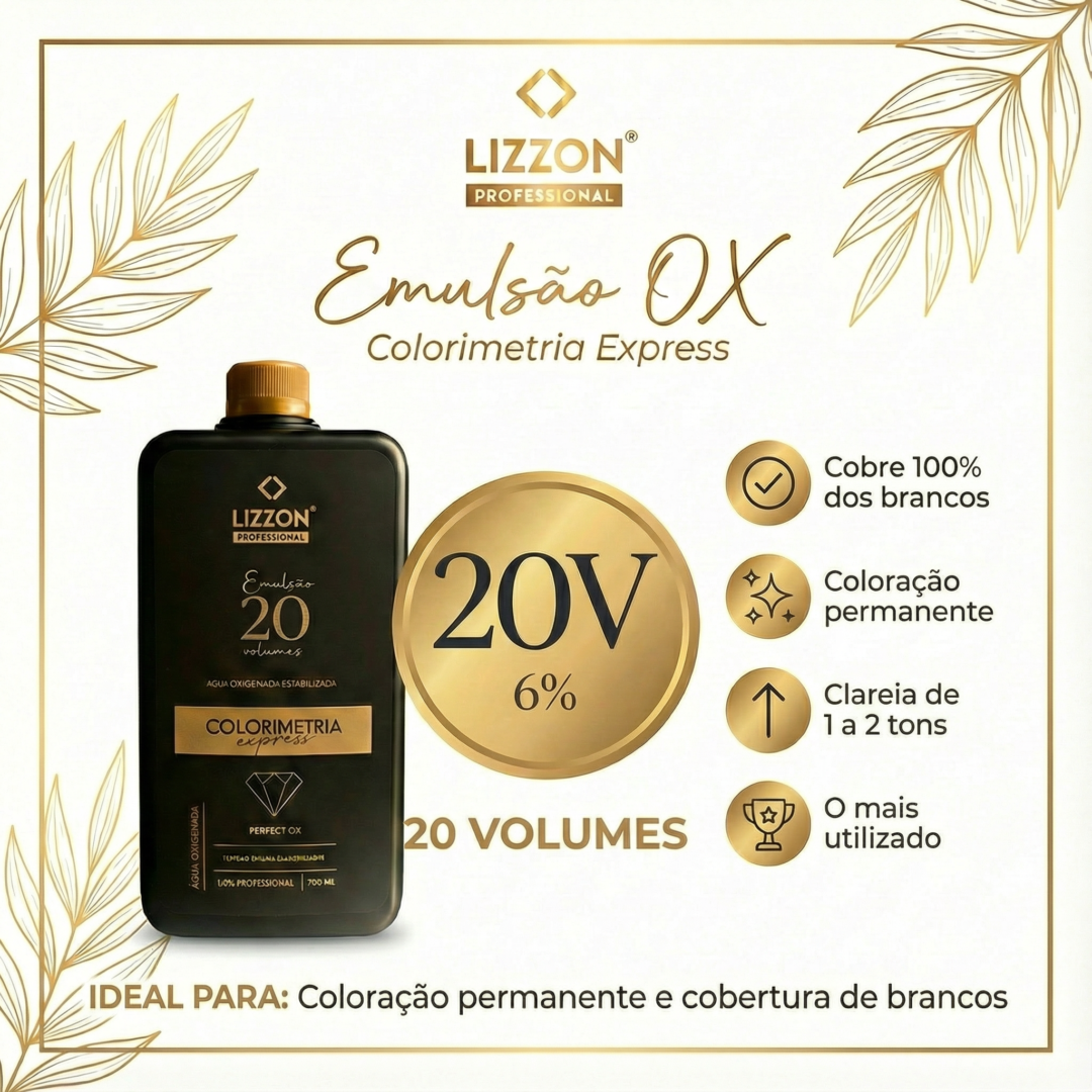 Emulsão Oxidante Express 20Vol. 900ml
