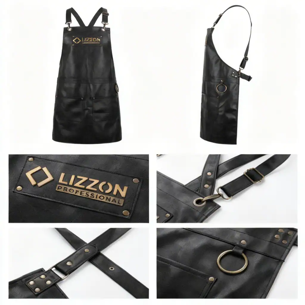 Avental Lizzon Professional Premium Couro Legítimo