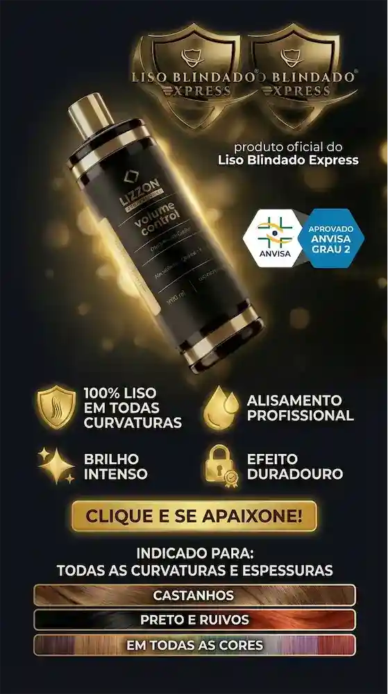 Kit Liso Blindado Versão Especial Copa