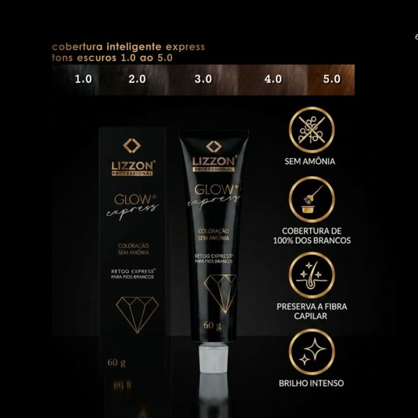 Retoq Glow Express Tons Escuros (a unica 1 ao 5)